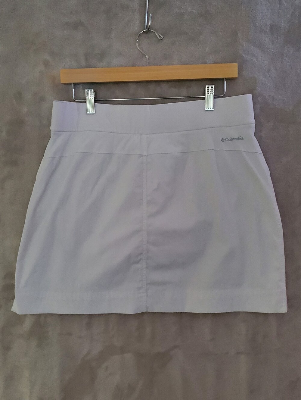 Columbia Anytime Skort Womens L White Tennis Golf Mini Skirt Athleisure Stretch - Picture 9 of 15
